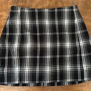 Brandy Melville Plaid Mini Skirt